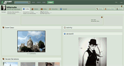 Desktop Screenshot of bittersuite.deviantart.com