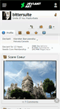 Mobile Screenshot of bittersuite.deviantart.com