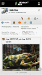 Mobile Screenshot of hakoro.deviantart.com