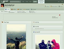 Tablet Screenshot of doomsdayhour.deviantart.com