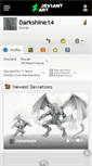 Mobile Screenshot of darkshine14.deviantart.com