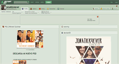 Desktop Screenshot of jonatick4ever.deviantart.com