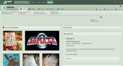 Desktop Screenshot of onixan.deviantart.com