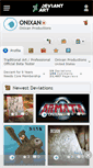 Mobile Screenshot of onixan.deviantart.com