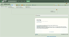 Desktop Screenshot of guillermont.deviantart.com