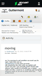 Mobile Screenshot of guillermont.deviantart.com