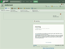 Tablet Screenshot of guillermont.deviantart.com