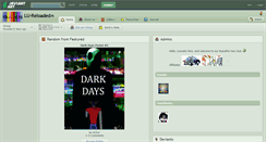 Desktop Screenshot of lu-reloaded.deviantart.com