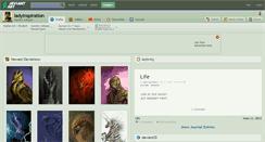 Desktop Screenshot of ladyinspiration.deviantart.com