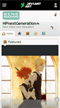 Mobile Screenshot of hpnextgeneration.deviantart.com