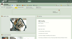 Desktop Screenshot of corunes.deviantart.com