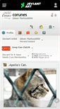 Mobile Screenshot of corunes.deviantart.com