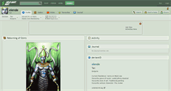 Desktop Screenshot of elende.deviantart.com