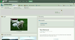 Desktop Screenshot of curious-stock.deviantart.com