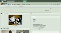 Desktop Screenshot of galours.deviantart.com