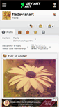 Mobile Screenshot of fladevianart.deviantart.com