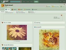 Tablet Screenshot of fladevianart.deviantart.com