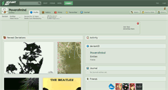 Desktop Screenshot of powerofmind.deviantart.com