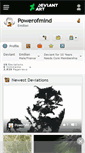 Mobile Screenshot of powerofmind.deviantart.com
