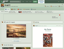 Tablet Screenshot of doug633.deviantart.com