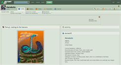 Desktop Screenshot of manakete.deviantart.com