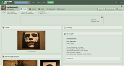 Desktop Screenshot of benhemoth.deviantart.com