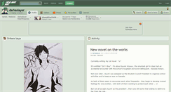 Desktop Screenshot of darkaslayer.deviantart.com