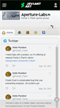 Mobile Screenshot of aperture-labs.deviantart.com