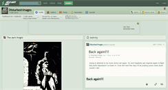 Desktop Screenshot of disturbed-images.deviantart.com