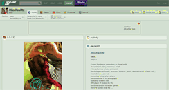 Desktop Screenshot of miss-kaulitz.deviantart.com