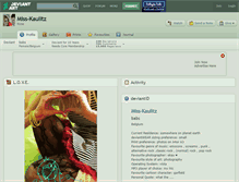 Tablet Screenshot of miss-kaulitz.deviantart.com