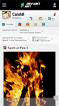 Mobile Screenshot of calaidi.deviantart.com