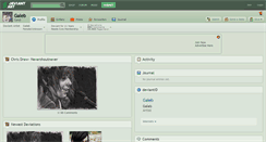 Desktop Screenshot of galeb.deviantart.com