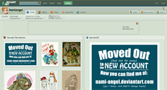Desktop Screenshot of namiangel.deviantart.com