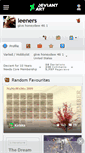 Mobile Screenshot of leeners.deviantart.com