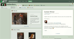 Desktop Screenshot of lilyxsev4ever.deviantart.com