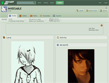 Tablet Screenshot of inveesable.deviantart.com