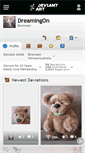 Mobile Screenshot of dreamingon.deviantart.com