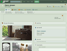 Tablet Screenshot of glenn-janssen.deviantart.com