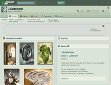 Tablet Screenshot of jjludemann.deviantart.com