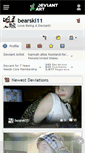 Mobile Screenshot of bearski11.deviantart.com