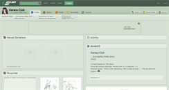 Desktop Screenshot of karasu-club.deviantart.com