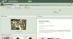 Desktop Screenshot of mysteriousartist.deviantart.com