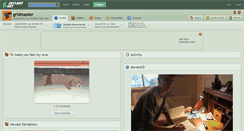 Desktop Screenshot of gridmaster.deviantart.com