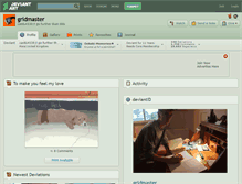 Tablet Screenshot of gridmaster.deviantart.com