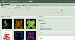 Desktop Screenshot of luma-luma.deviantart.com
