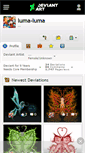 Mobile Screenshot of luma-luma.deviantart.com