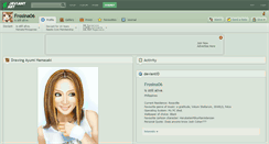 Desktop Screenshot of frosina06.deviantart.com