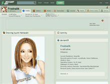 Tablet Screenshot of frosina06.deviantart.com