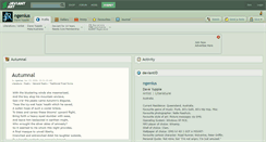 Desktop Screenshot of ngenius.deviantart.com